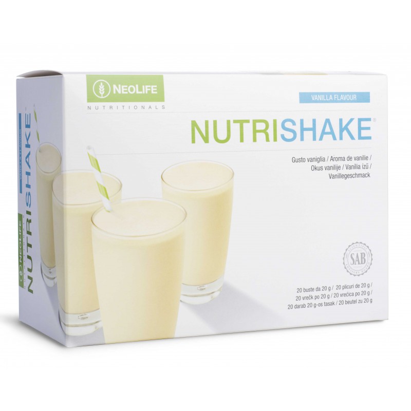 Baltyminis kokteilis NutriShake vanilės skonio / sveikaseima.lt
